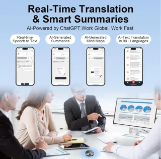 Registratore Vocale AI Magnetico Professionale New