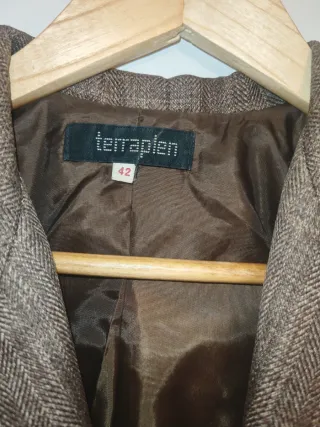 Traje Terraplen Mujer Talla M Marrón