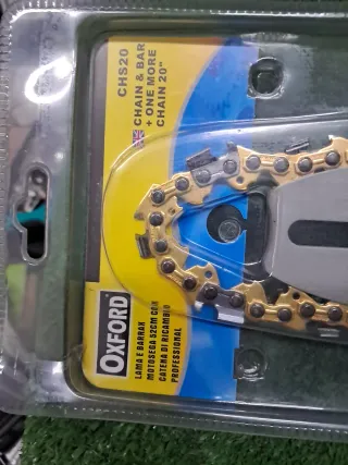 Barra e 2 catene per motosega