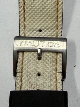 Cinturino Nautica 22 mm Bianco in pelle