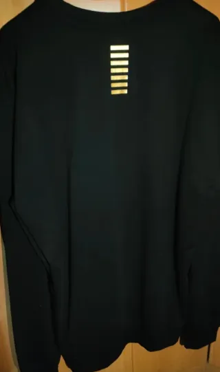 Sudadera EA7 Emporio Armani Negra