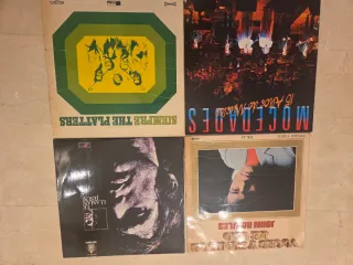 Lote 4 Vinilos: Madonna, Whitney Houston, Ennio Mo