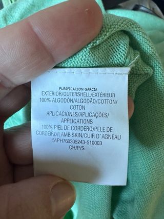 Jersey Purificación García Verde