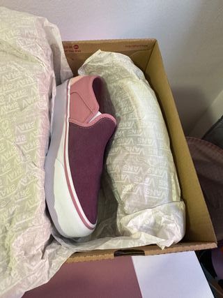 Vans Asher Plataforma RosaSuede (precio flexible*)