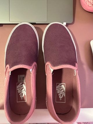 Vans Asher Plataforma RosaSuede (precio flexible*)