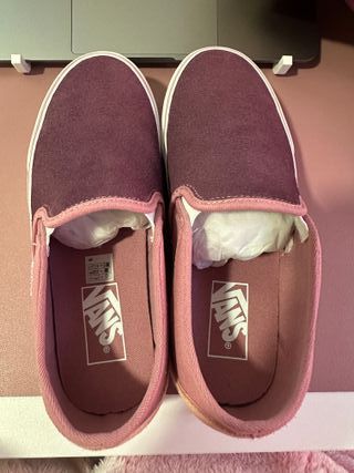 Vans Asher Plataforma RosaSuede (precio flexible*)