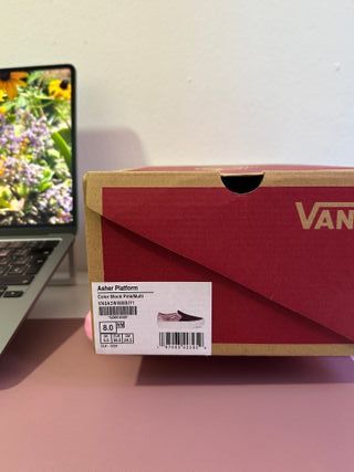 Vans Asher Plataforma RosaSuede (precio flexible*)