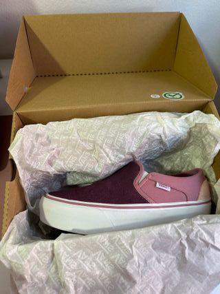 Vans Asher Plataforma RosaSuede (precio flexible*)