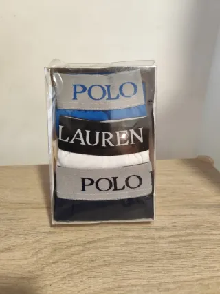Calzoncillos Polo Ralph Lauren Blancos, azul
