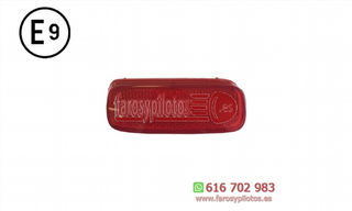 Reflector trasero izquierdo de paragolpes Citroen