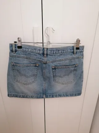 Falda vaquera corta Talla S