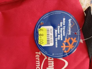 Mochila Camping Negra y Roja