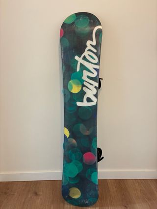 Tabla Snowboard Burton con Fijaciones