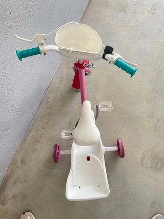 Bicicleta infantil Minnie Mouse rosa