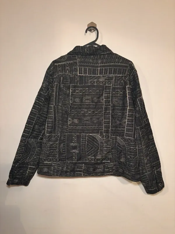 Giacca Chico's ricamata lurex