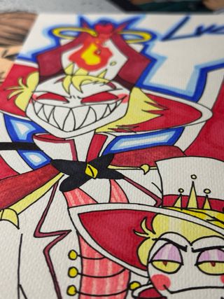 Disegno Lucifer Hazbin Hotel