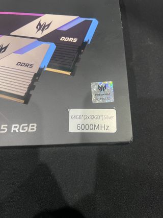 Predator Vesta II DDR5 64GB 6000MHz CL30 RAM