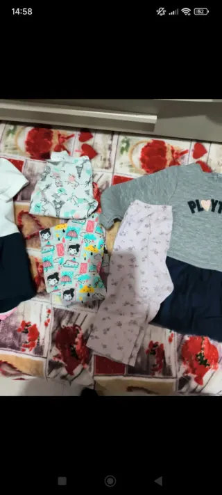 Lotto 17 pezzi abbigliamento 9/12 mesi (74 cm)