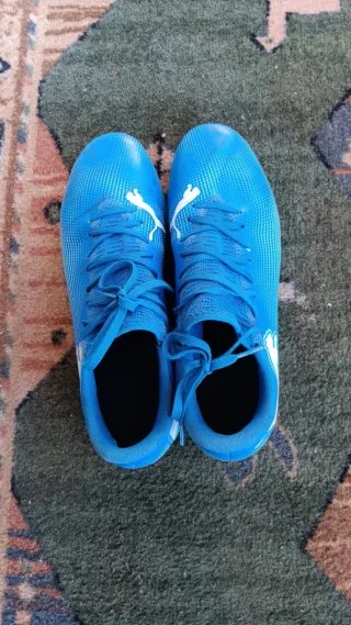 Botas de fútbol PUMA azules
