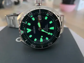 Seiko Prospex green mini turtle "edicción japón"