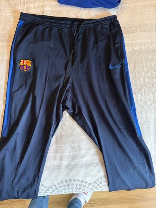 Pantalón chándal FC Barcelona Nike Azul