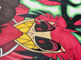 Disegno Alastor Hazbin Hotel