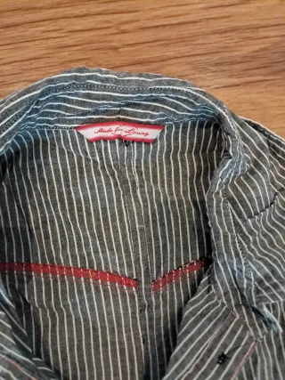 Body Camisa Rayas Talla M