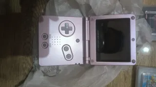 Nintendo Game Boy SP Rosa 101 + 3 juegos y everdri