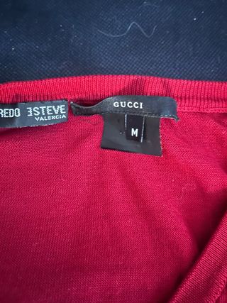 Jersey Gucci Rojo Talla M