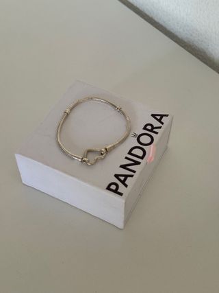 Pulsera Pandora Corazón Plata