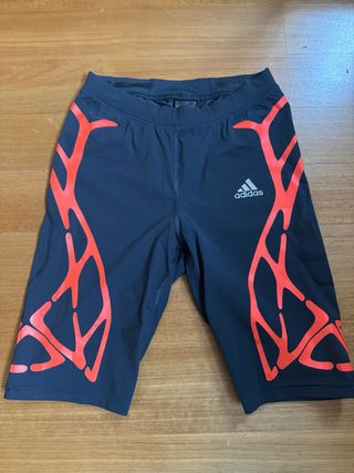 Mallas Adidas Negras y Naranjas