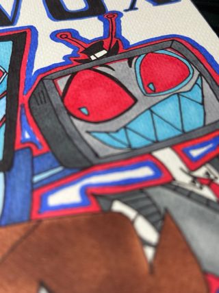 Disegno Vox Hazbin Hotel