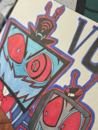 Disegno Vox Hazbin Hotel