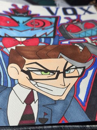 Disegno Vox Hazbin Hotel