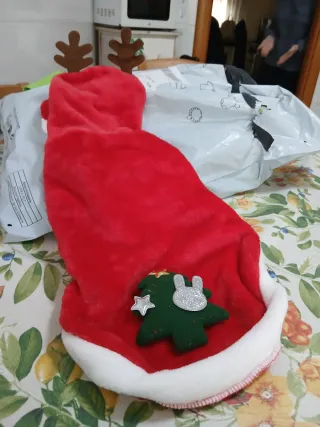 Vestitino natalizio per cagnolina