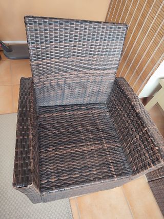 Set di mobili da esterno in rattan