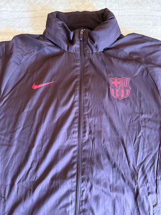 Chubasquero FC Barcelona Nike Morado