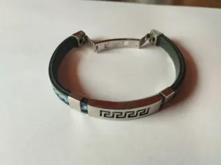 Pulsera de hombre con diseño griego