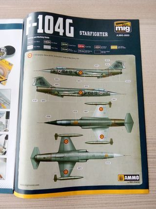 STARFIGHTER F-104G ESPAÑA MAQUETA AMMO 1/48