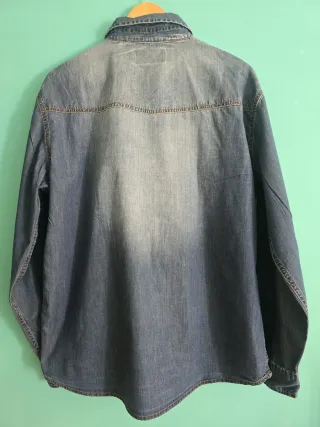 CAMISA VAQUERA DE HOMBRE TALLA L. MARCA LOIS