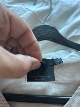 Jersey Gucci V-Neck Beige Talla M