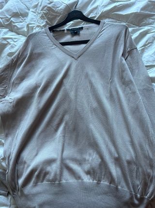 Jersey Gucci V-Neck Beige Talla M