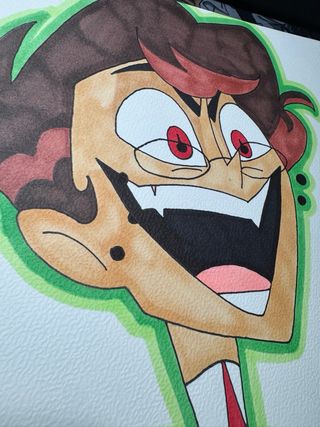 Disegno Alastor Hazbin Hotel