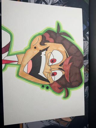 Disegno Alastor Hazbin Hotel