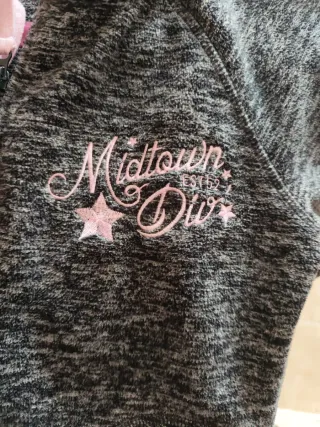 Chaqueta polar C&A gris 134/140