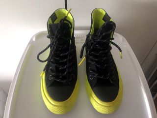 Converse All Star Botas Negras y Amarillas T36.5