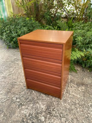 Mueble cajonera de madera