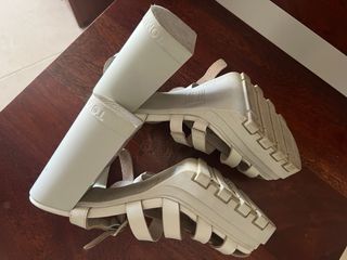 Sandalias Tommy Jeans Plataforma Beige Talla 38