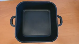 Casseruola quadrata Berndes con coperchio