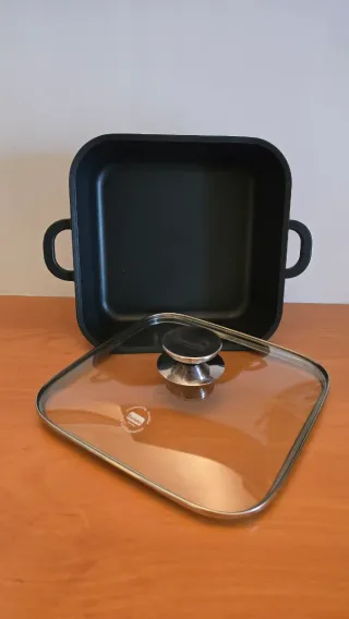 Casseruola quadrata Berndes con coperchio